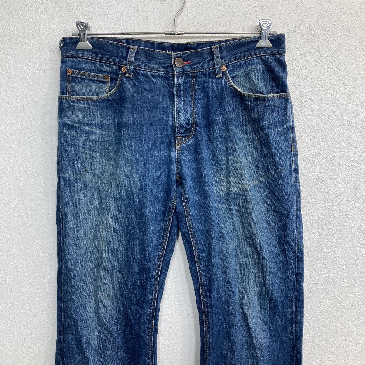 TOMMY HILFIGER デニムパンツ W34 トミーヒルフィガー インディゴ 古着卸 アメリカ仕入 2304-2036_画像2