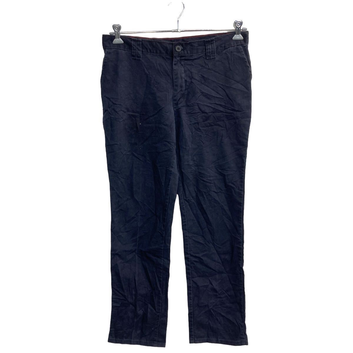 Dickies ワークパンツ W34 ディッキーズ ウィメンズ ブラック メキシコ製 古着卸 アメリカ仕入 2305-209_画像1