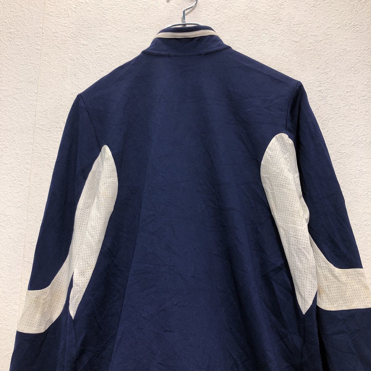 adidas jersey 160 navy white Adidas Kids mesh Zip up pocket sport old clothes . America buying up a505-5165