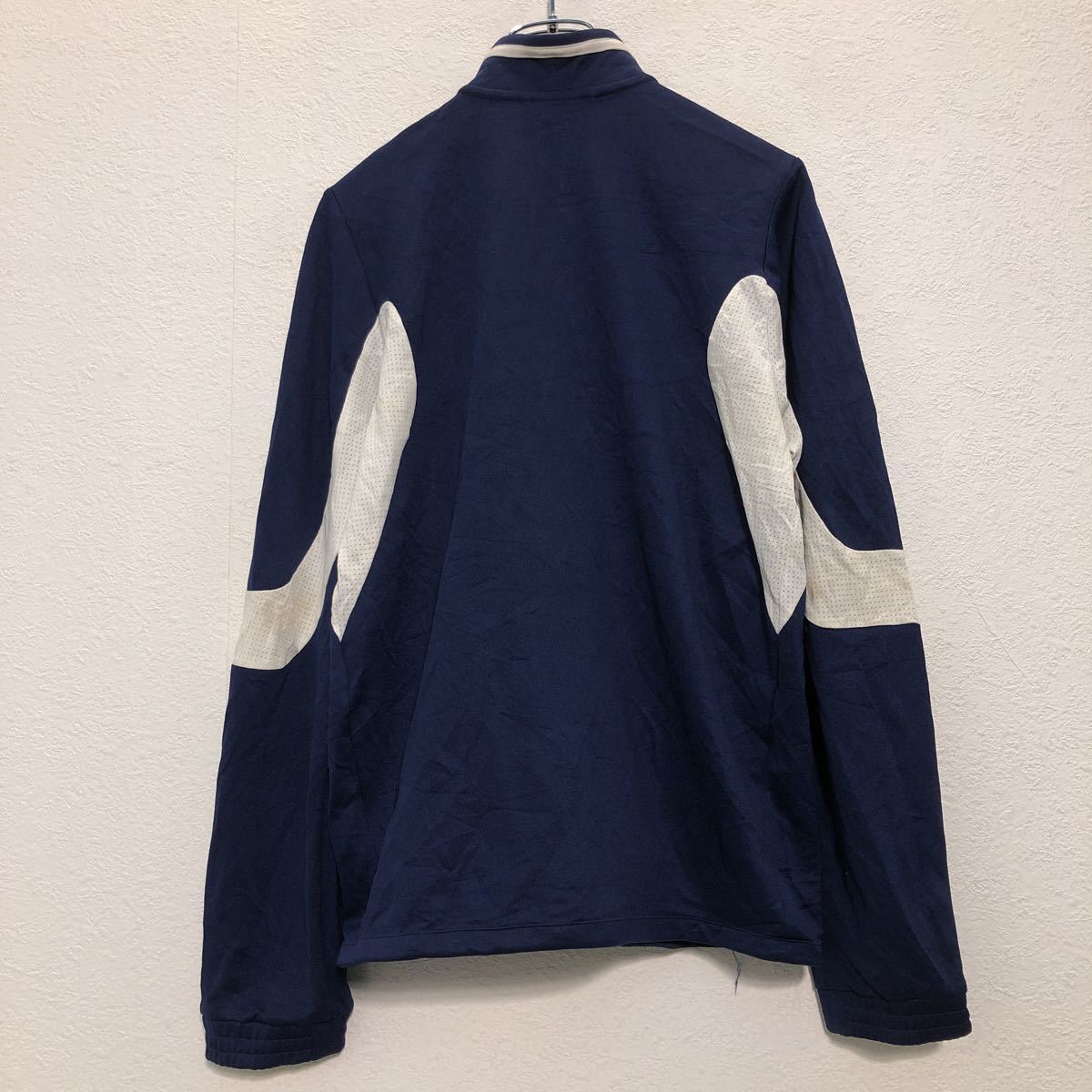 adidas jersey 160 navy white Adidas Kids mesh Zip up pocket sport old clothes . America buying up a505-5165