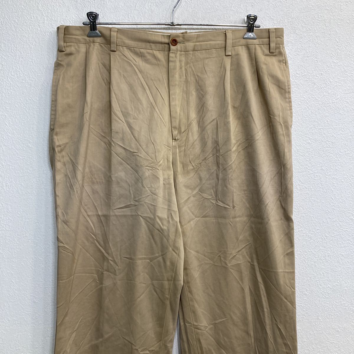 NAUTICA chinos W40 Nautica big size beige old clothes . America buying up 2305-262