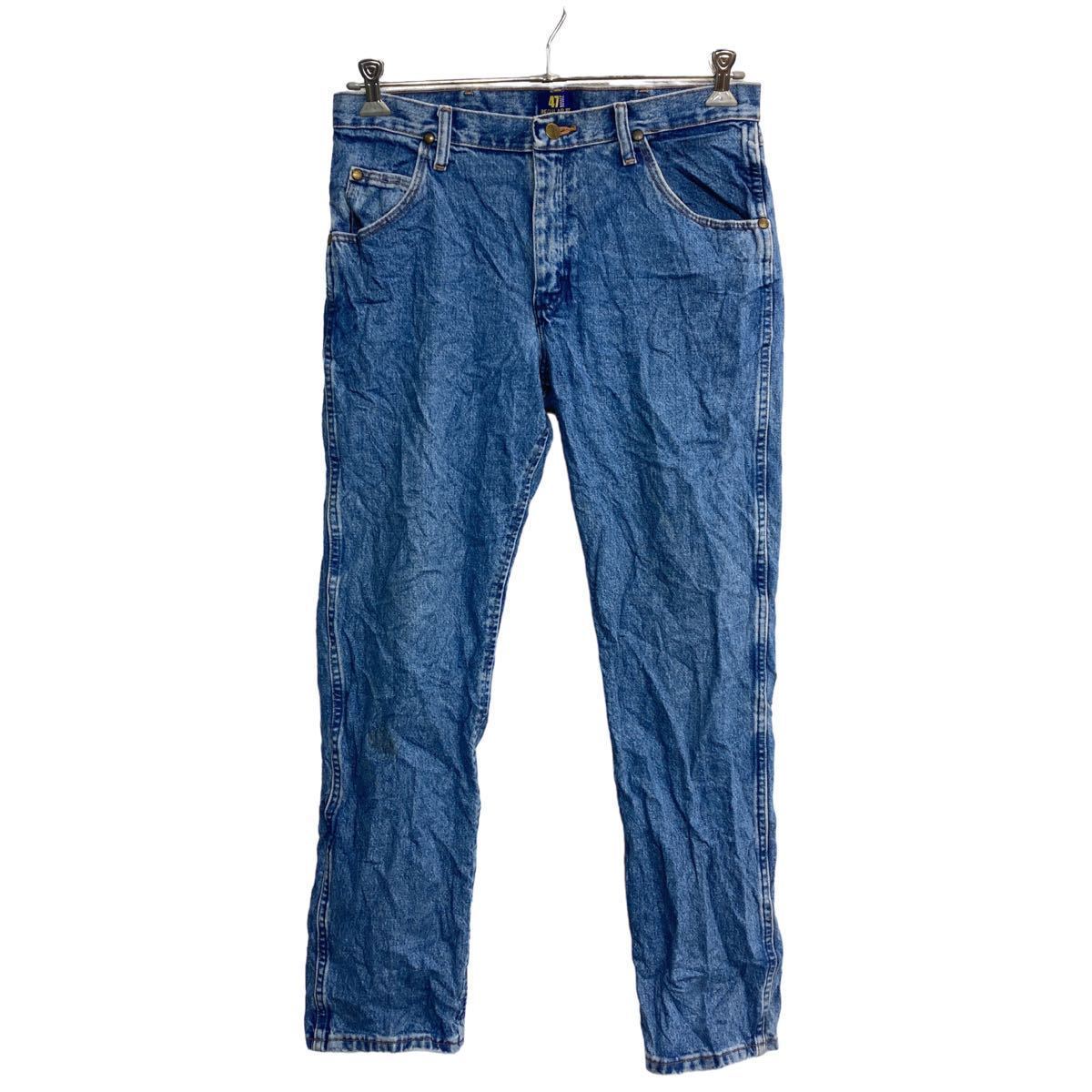 Wrangler デニムパンツ W32 ラングラー 47MWZ ブルー メキシコ製 古着卸 アメリカ仕入 2305-197_画像1