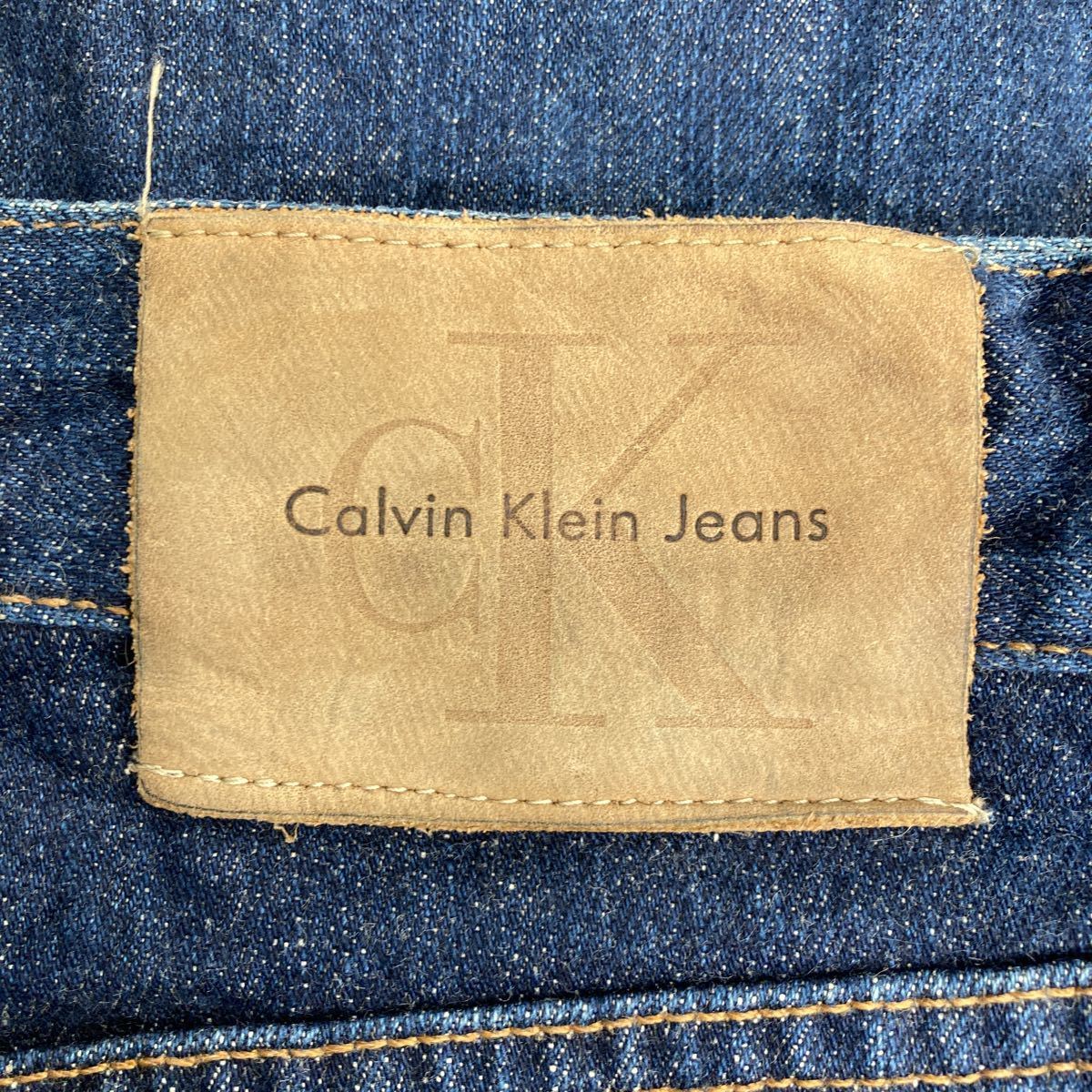 Calvin Klein デニムパンツ W28 カルバンクライン インディゴ 古着卸 アメリカ仕入 2305-554_画像7