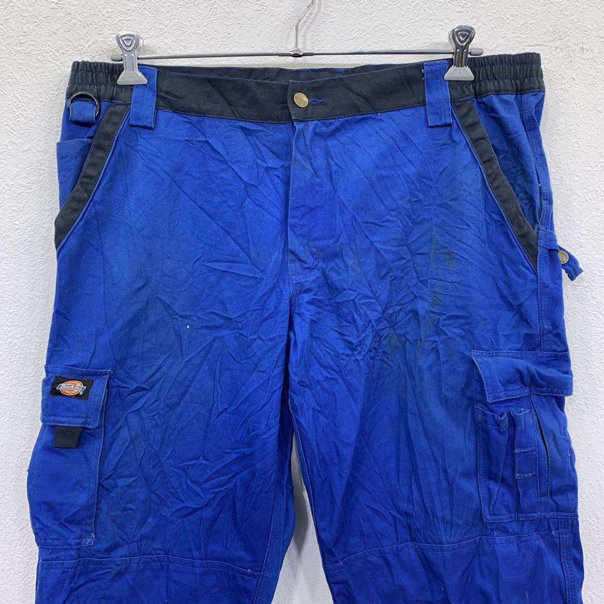 Dickies ワーク・ペインターパンツ W40 ディッキーズ ブルー ビッグサイズ 古着卸 アメリカ仕入 2305-675_画像2