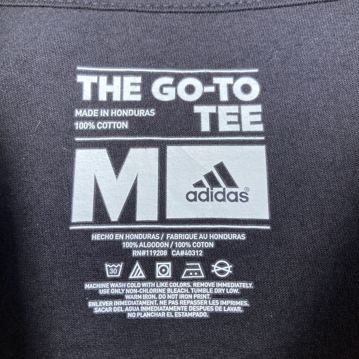 adidas 半袖 プリント Tシャツ M ブラック グリーン ホワイト レッド メキシコ アディダス スポーツ 古着卸 アメリカ仕入 a505-5802_画像7