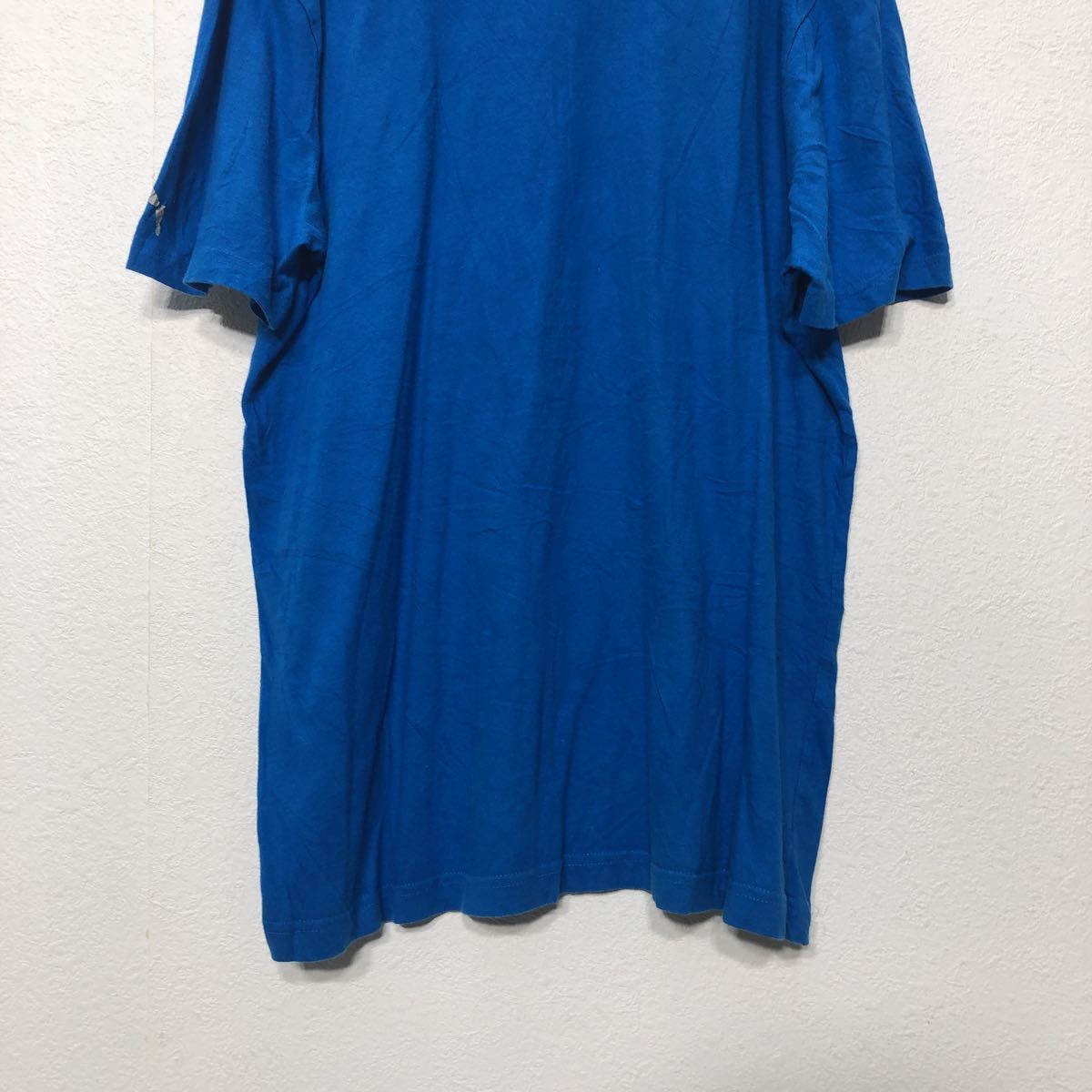 PUMA 半袖 プリントTシャツ Lサイズ プーマ スポーツ 青 ブルー 古着卸 アメリカ仕入れ a406-5221_画像6