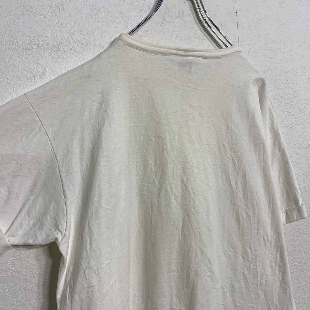 anvil 半袖 Tシャツ ウィメンズ XL ホワイト 花 USA製 レトロ 古着卸 アメリカ仕入れ a406-5378_画像9