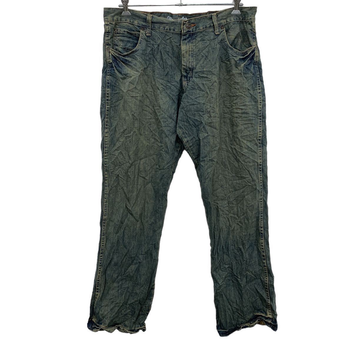 Wrangler デニムパンツ W38 ラングラー ブルー ジーンズ ビッグサイズ 古着卸 アメリカ仕入 2305-1301_画像1