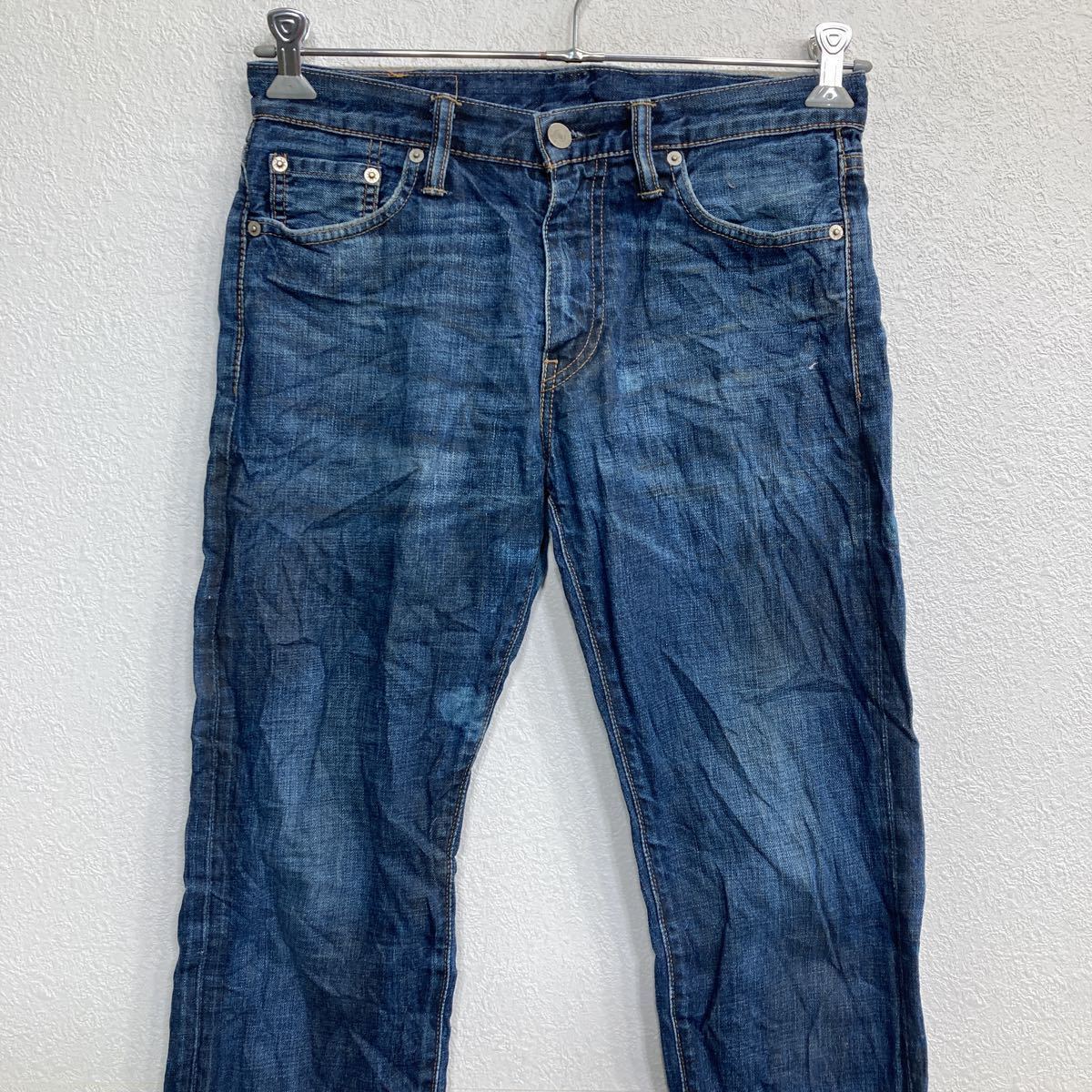 Levi's 504 デニムパンツ W30 リーバイス レギュラーストレート インディゴ 古着卸 アメリカ仕入 2305-1466_画像2