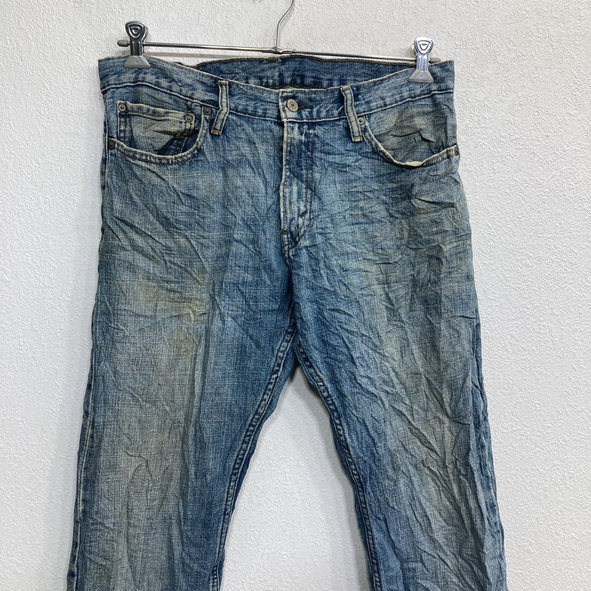 Levi's 514 デニムパンツ W33 リーバイス スリムストレート ブルー 古着卸 アメリカ仕入 2305-1495_画像2