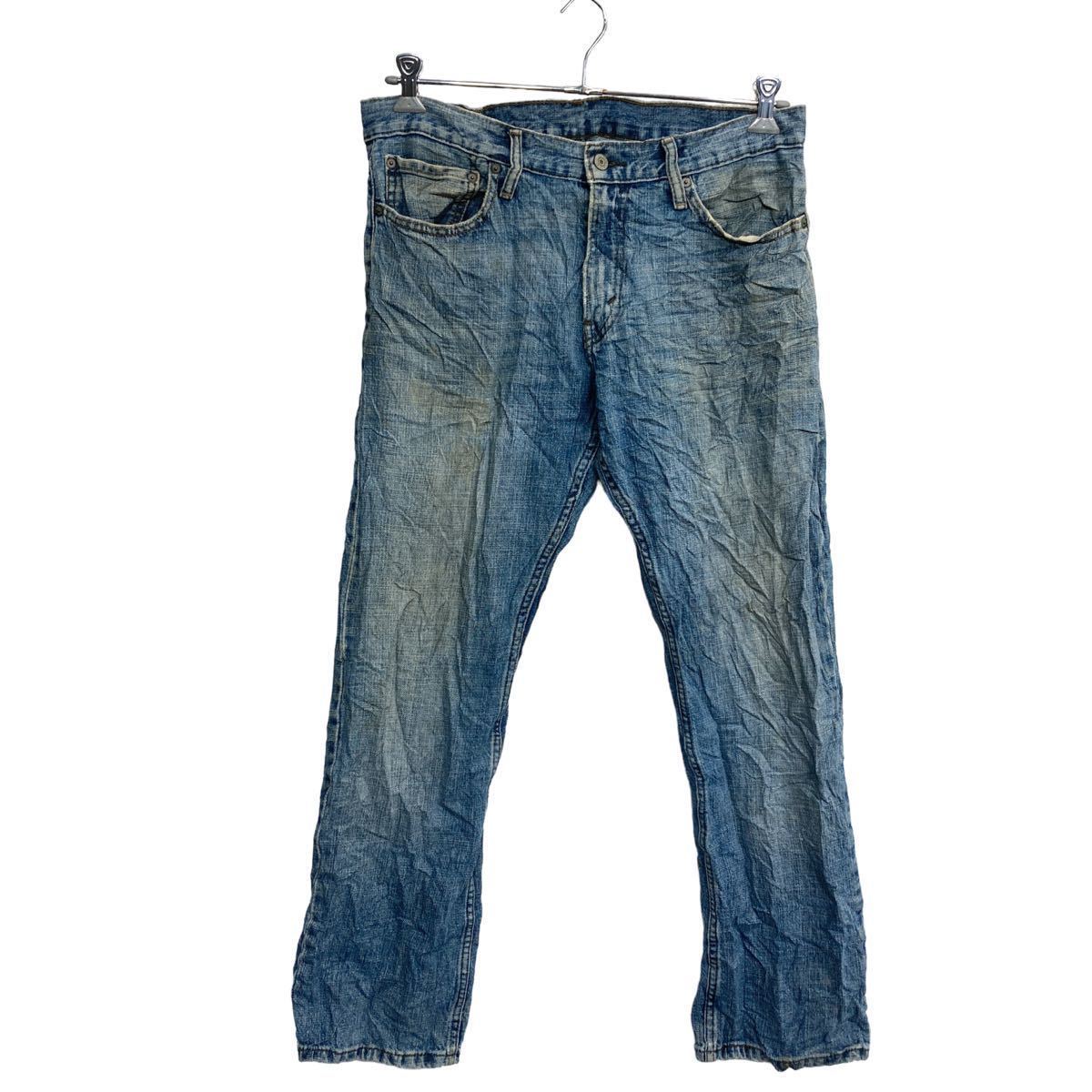 Levi's 514 デニムパンツ W33 リーバイス スリムストレート ブルー 古着卸 アメリカ仕入 2305-1495_画像1