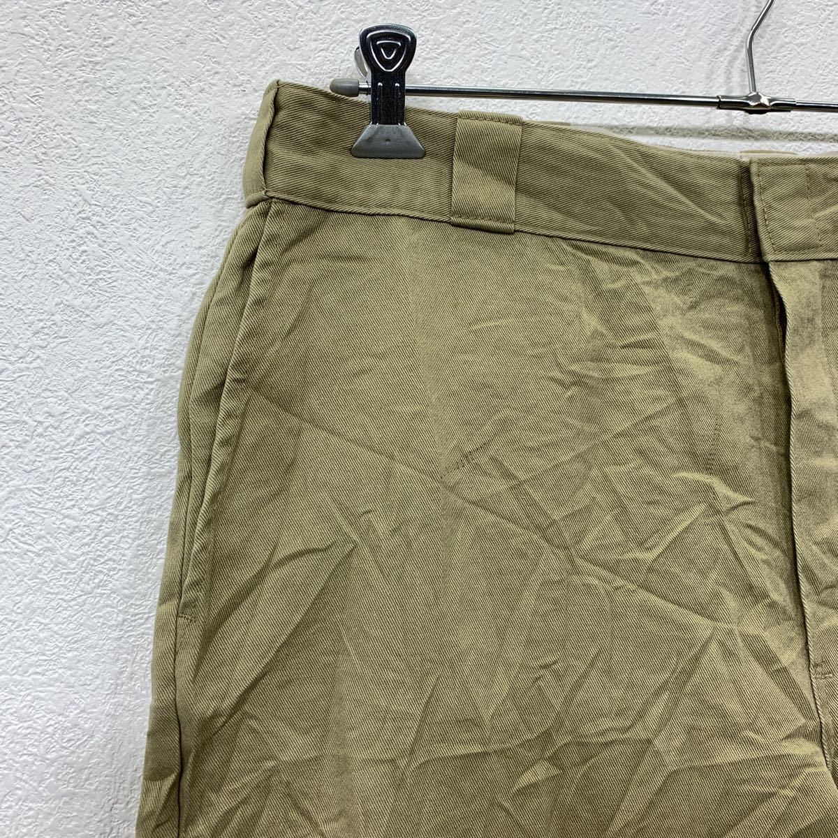 Dickies ワーク・ペインターパンツ W40 ディッキーズ ベージュ ビッグサイズ ロゴ 古着卸 アメリカ仕入 2305-1848_画像4