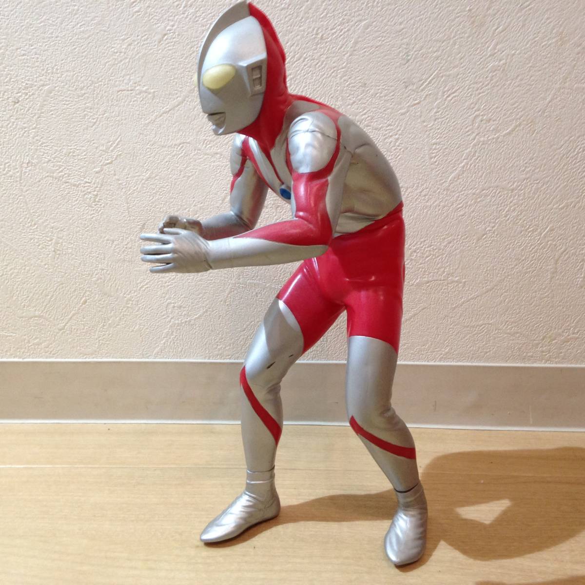 ▽不出售Banprest Ultraman Soft Vinyl Figure 原文:▽非売品 バンプレスト ウルトラマン　ソフビフィギュア