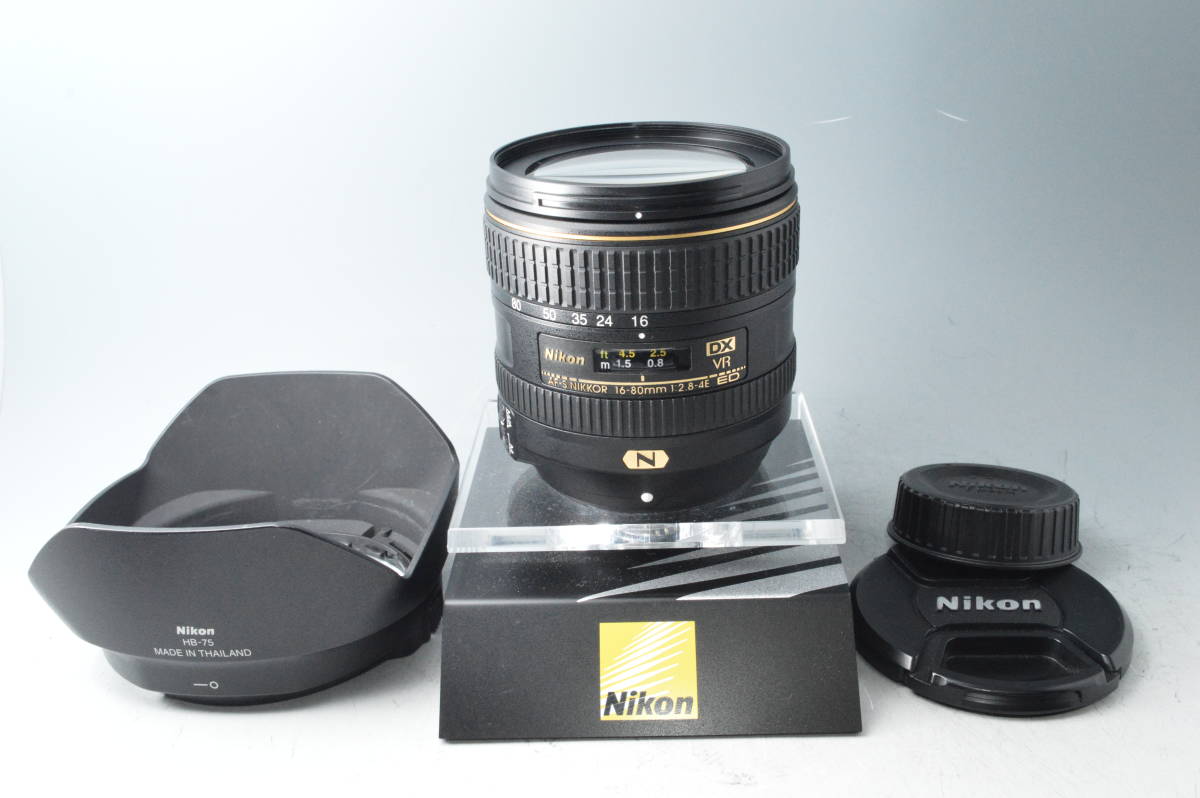 9818【美品】 Nikon ニコン AF-S DX NIKKOR 16-80mm F2.8-4E ED VR www