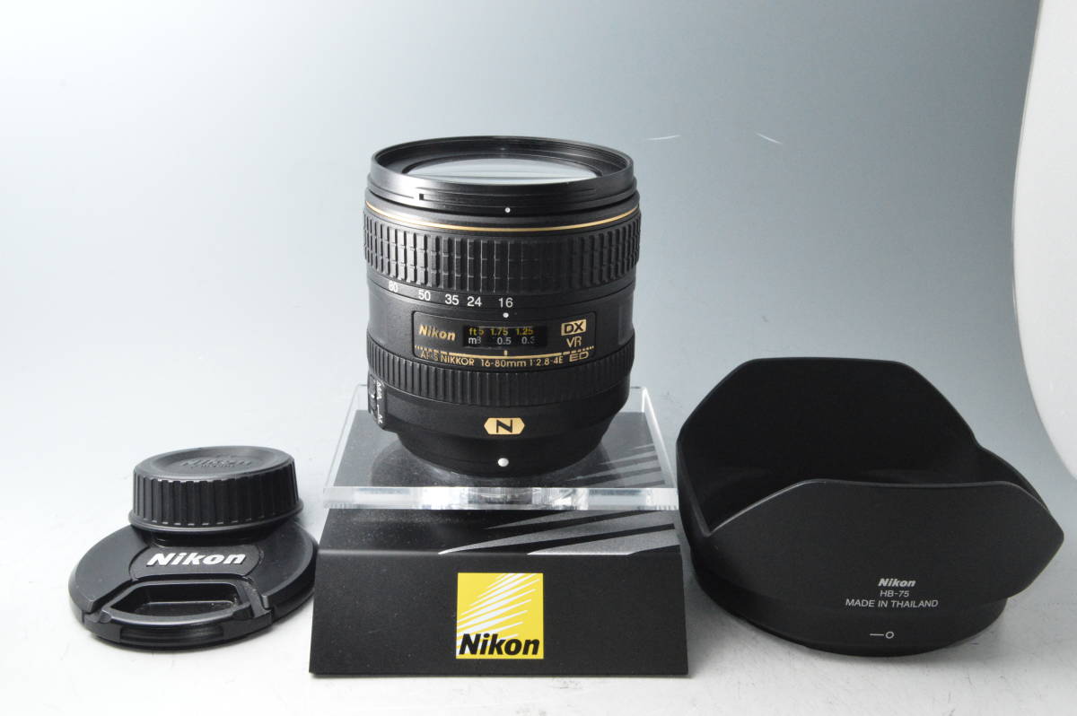 9830【美品】 Nikon ニコン AF-S DX NIKKOR 16-80mm F2.8-4E ED VR