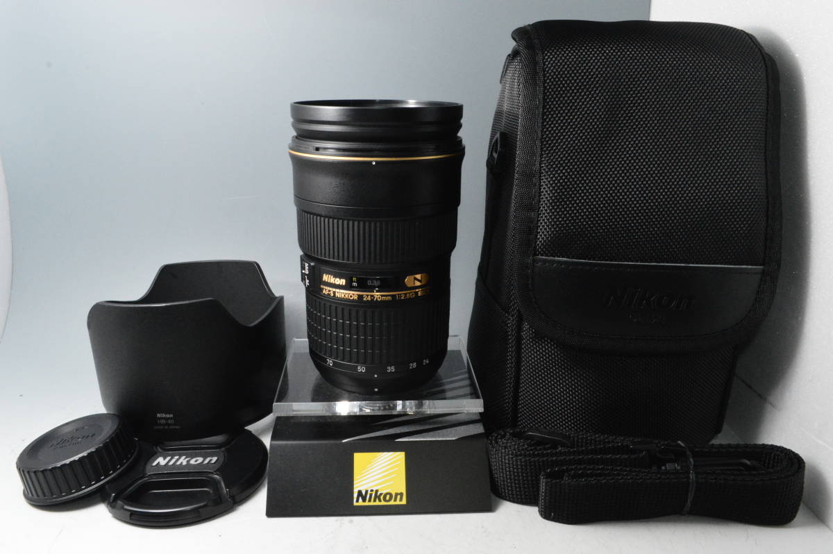 9895【美品】 Nikon ニコン AF-S NIKKOR 24-70mm F2.8 G ED