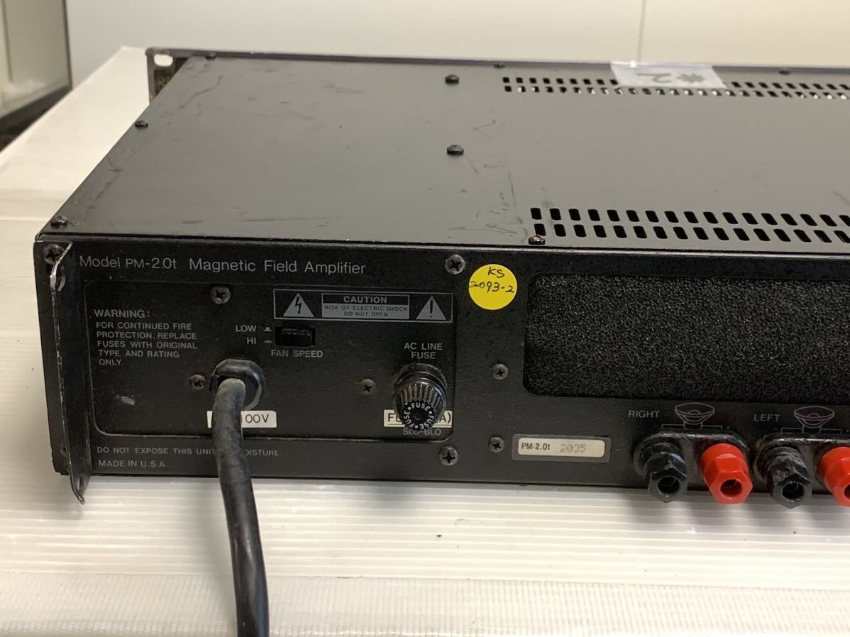 パワーアンプ CARVER Model PM-2.0t ハイパワー465W駆動品 #2