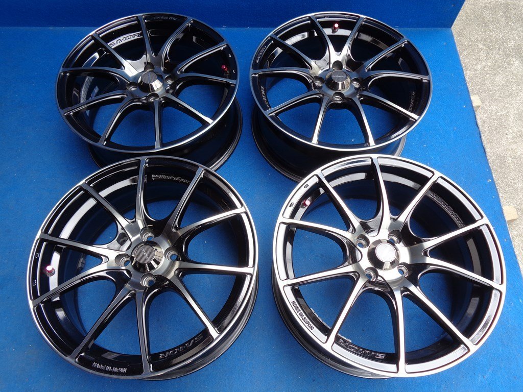 送料込み】☆ WEDS SPORT SA-10R ☆ 7J/+43 PCD 100 ☆ 4本セット ...