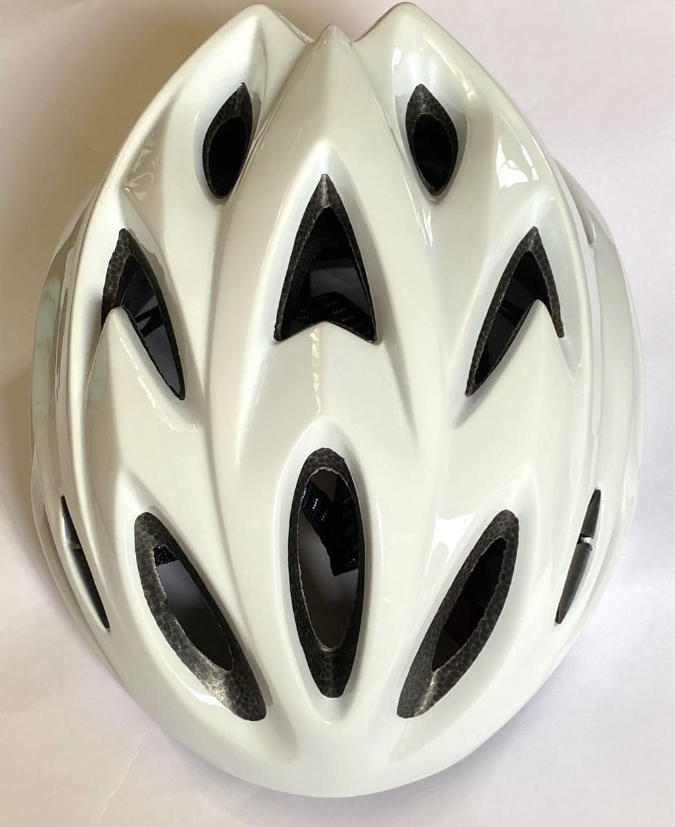 自転車用ヘルメット 中高生〜大人（サイズ調整可) おしゃれ 超軽量 防災ヘルメット 頭部保護 サイクリング 登山 ハイキング 白