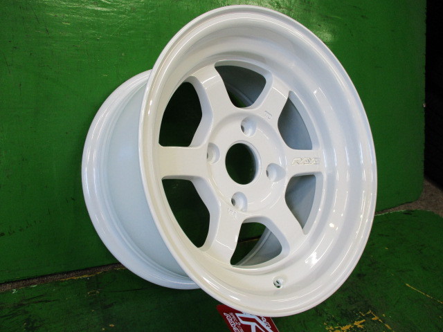W②/RAYS/ボルクレーシング/TE37V/2324 MODEL☆14インチ/8J±0☆4/114.3