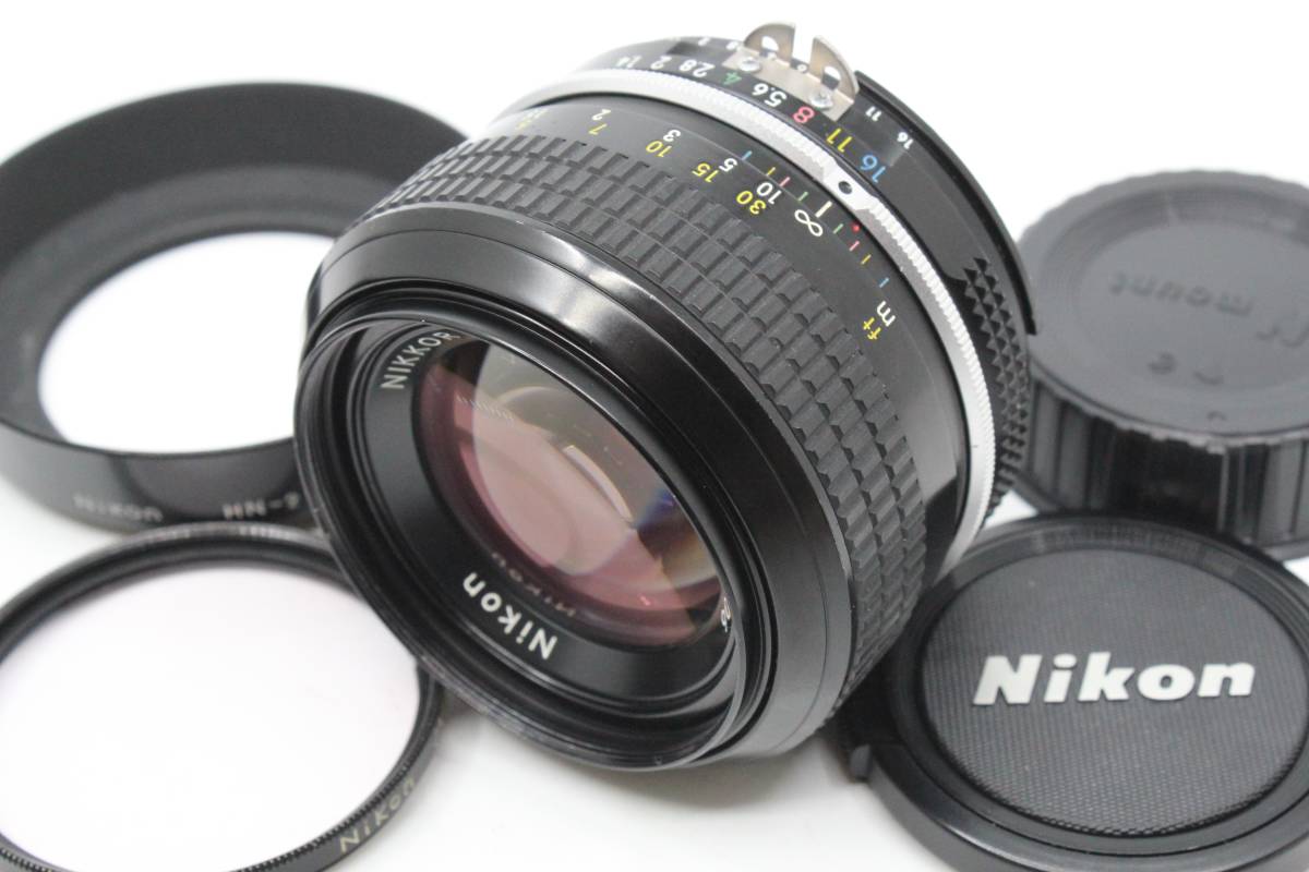動作確認済/極上美品】 ニコン Nikon Ai convert 50mm F1.4 単焦点