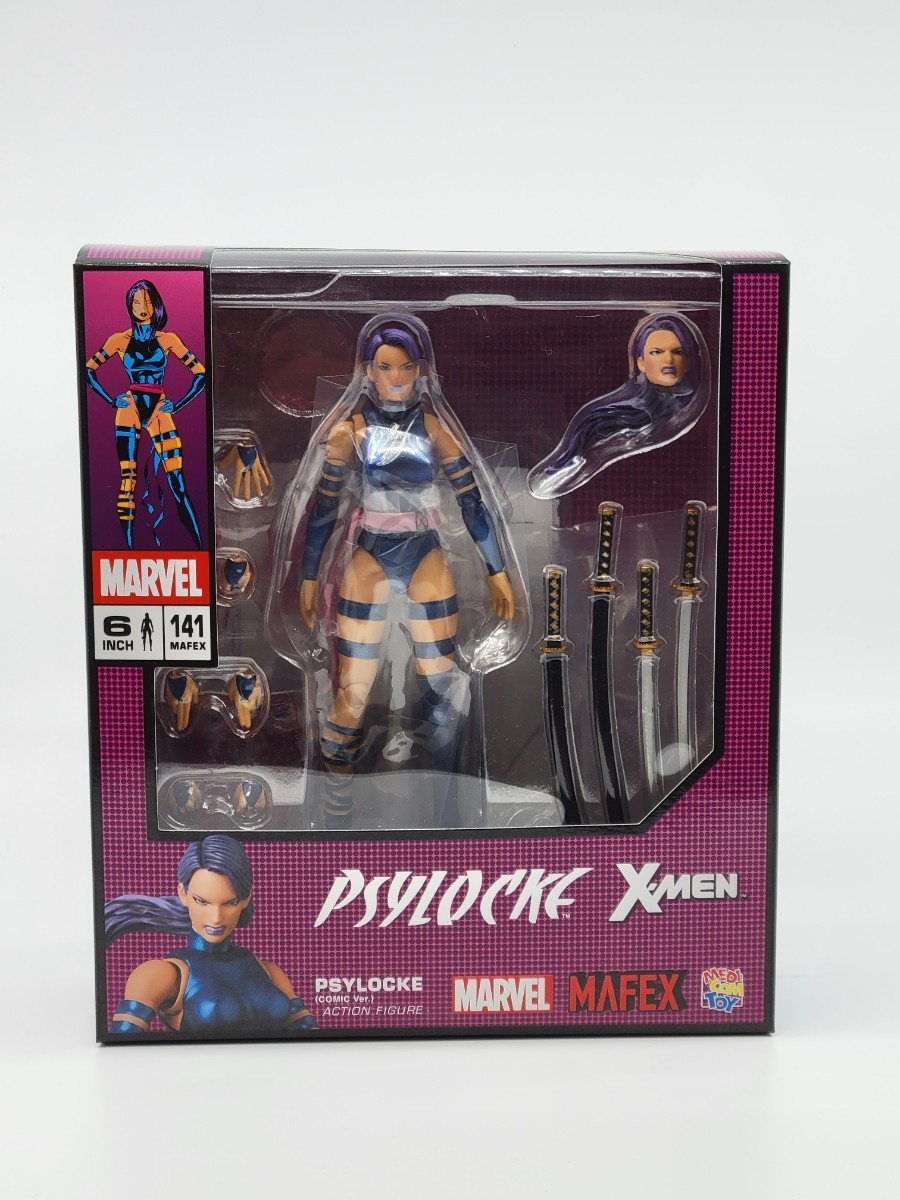 MAFEX マフェックス No.141 PSYLOCKE サイロック COMIC Ver. (Xメン