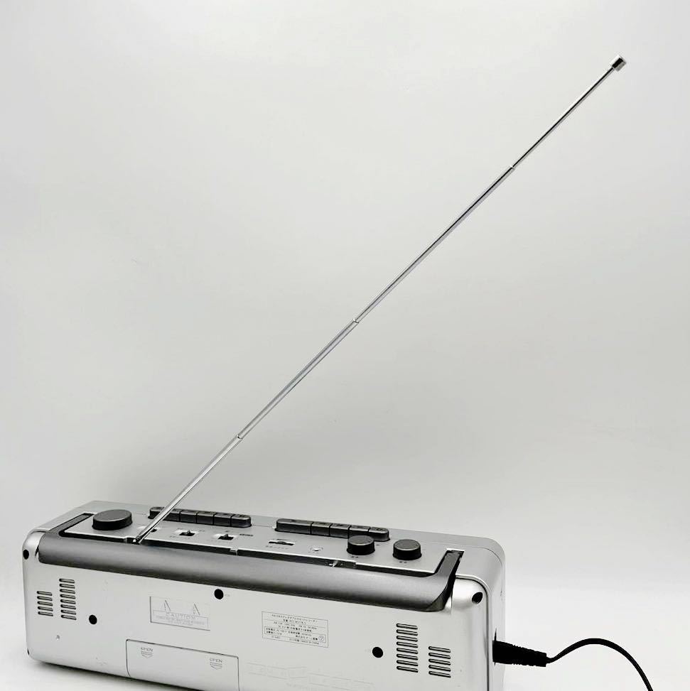 新作モデル Soundpit モノラルラジオカセットレコーダー RCS-M785K-W