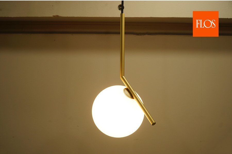780-1 展示極美品 FLOS(フロス)「IC LIGHTS S1」ペンダントライト照明