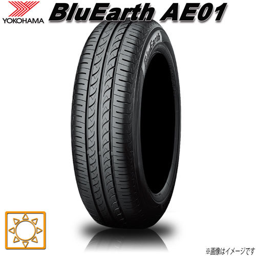 サマータイヤ 新品 ヨコハマ BluEarth AE01 ブルーアース 155/70R13インチ 75S 4本セット_画像1