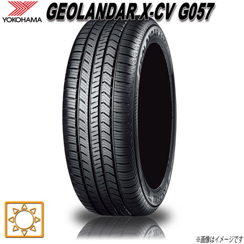 サマータイヤ 新品 ヨコハマ GEOLANDAR X-CV G057 ジオランダー 265/45R21インチ 104W 1本_画像1