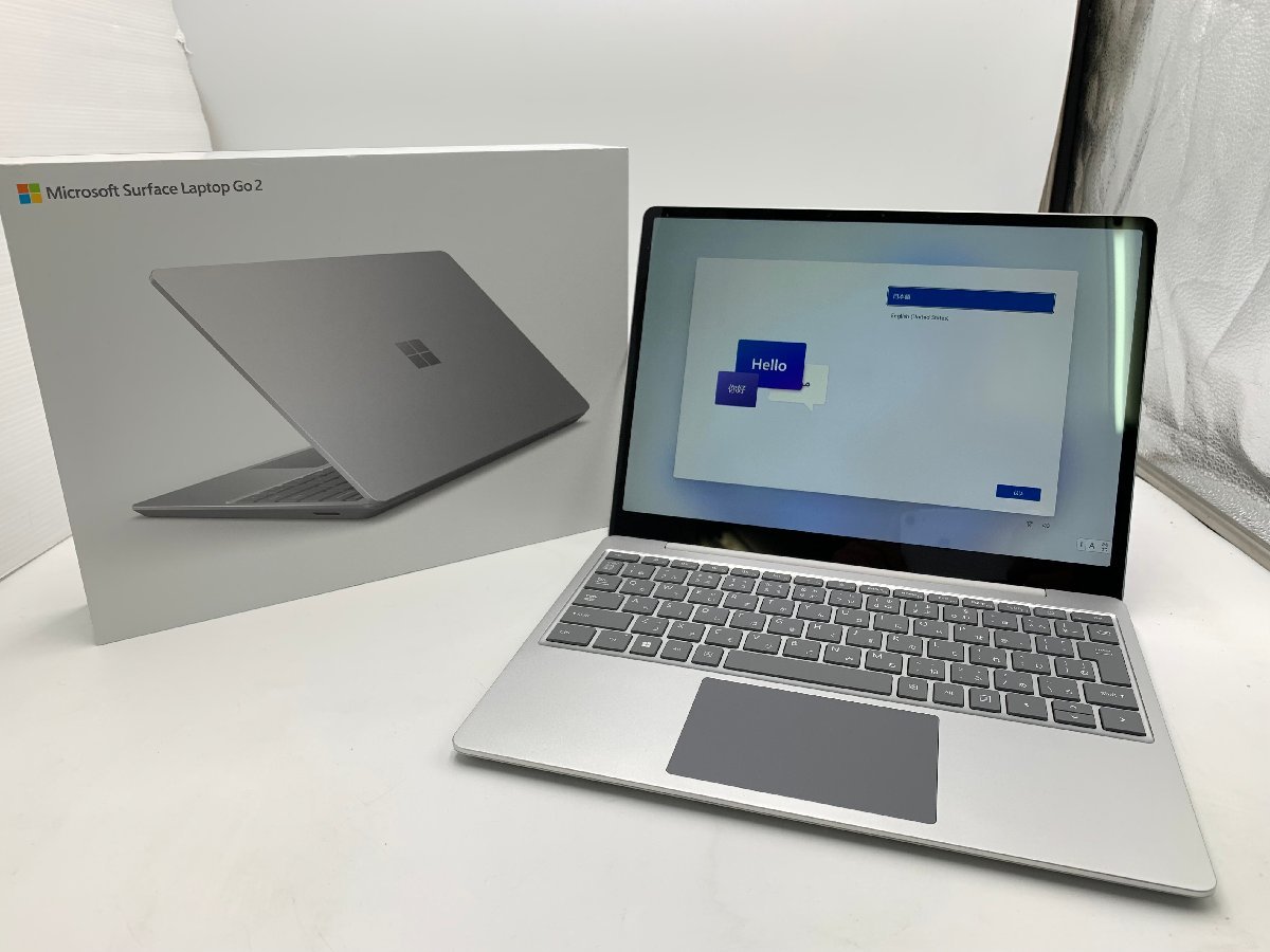 極美品 マイクロソフト Microsoft Surface Laptop Go 2 8QC-00015