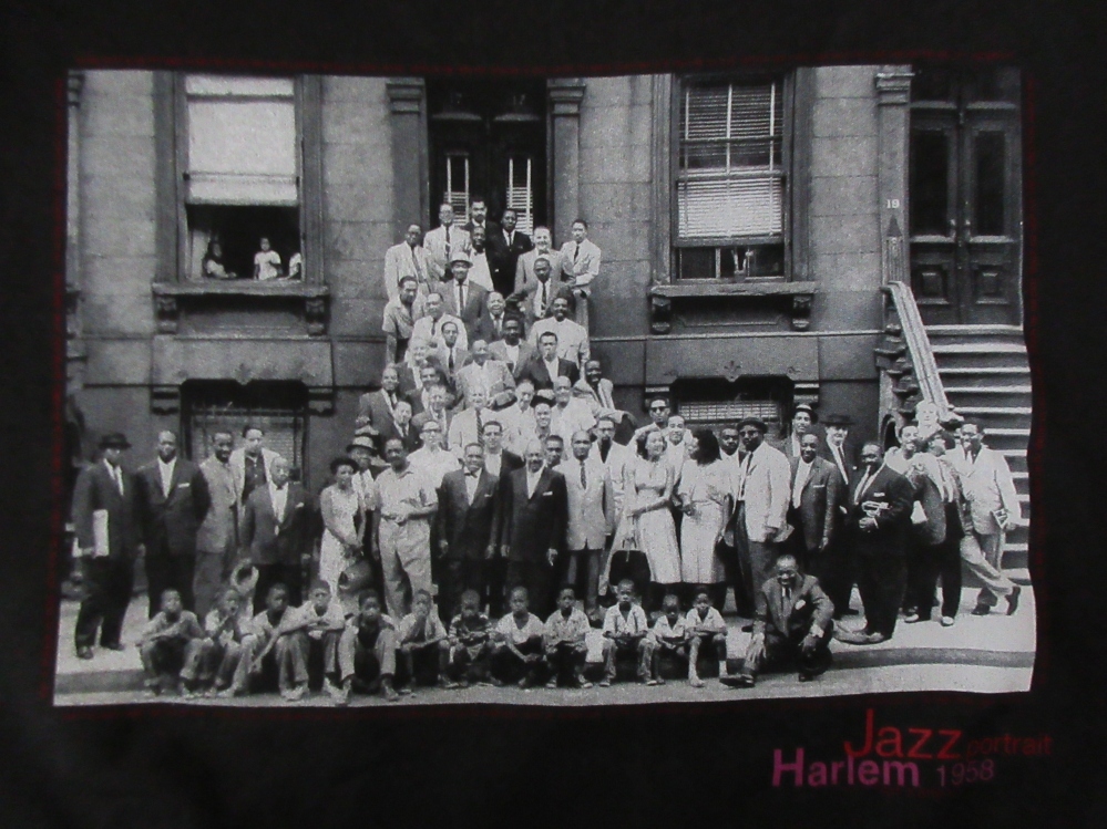 90's Art Kane FOTOFOLIO Harlem 1958 フォト スウェット L JAZZ ジャズBlakey Count Basie Charles Mingus Thelonious Monk Sonny Rollins