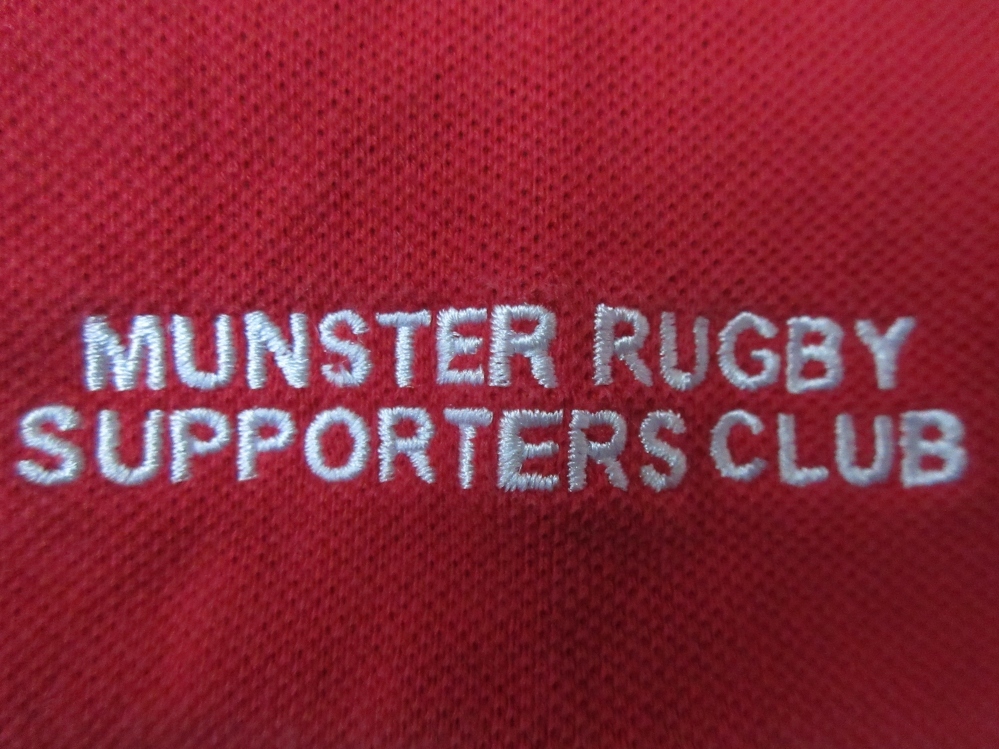 マンスター ラグビー カンタベリー ハイネケンカップ 2006 半袖 ポロ シャツ XL Munster Rugby Canterbury of New Zealand ラガー ジャージ_画像6