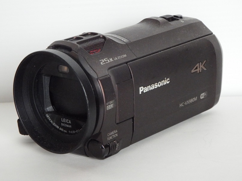 パナソニック 4Kデジタルビデオカメラ「HC―VX980M」です www