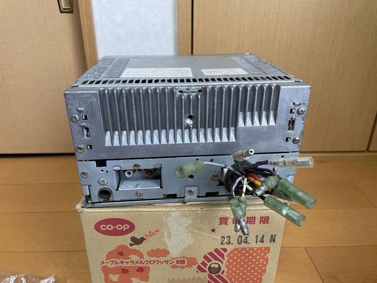 状態良好動作品□アゼスト製2DIN CD/カセットデッキ ADX5555Z 動作確認済み