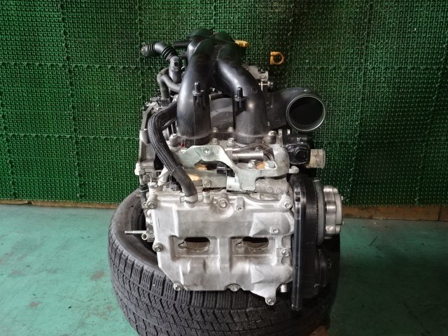 X1-69 H H20 SH5 フォレスター 2.0XT A型 EJ20 水平対向 エンジン 本体_画像5