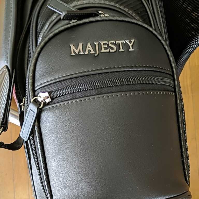 未使用品☆MAJESTYキャディバック 非売品 CB3332 黒 9型