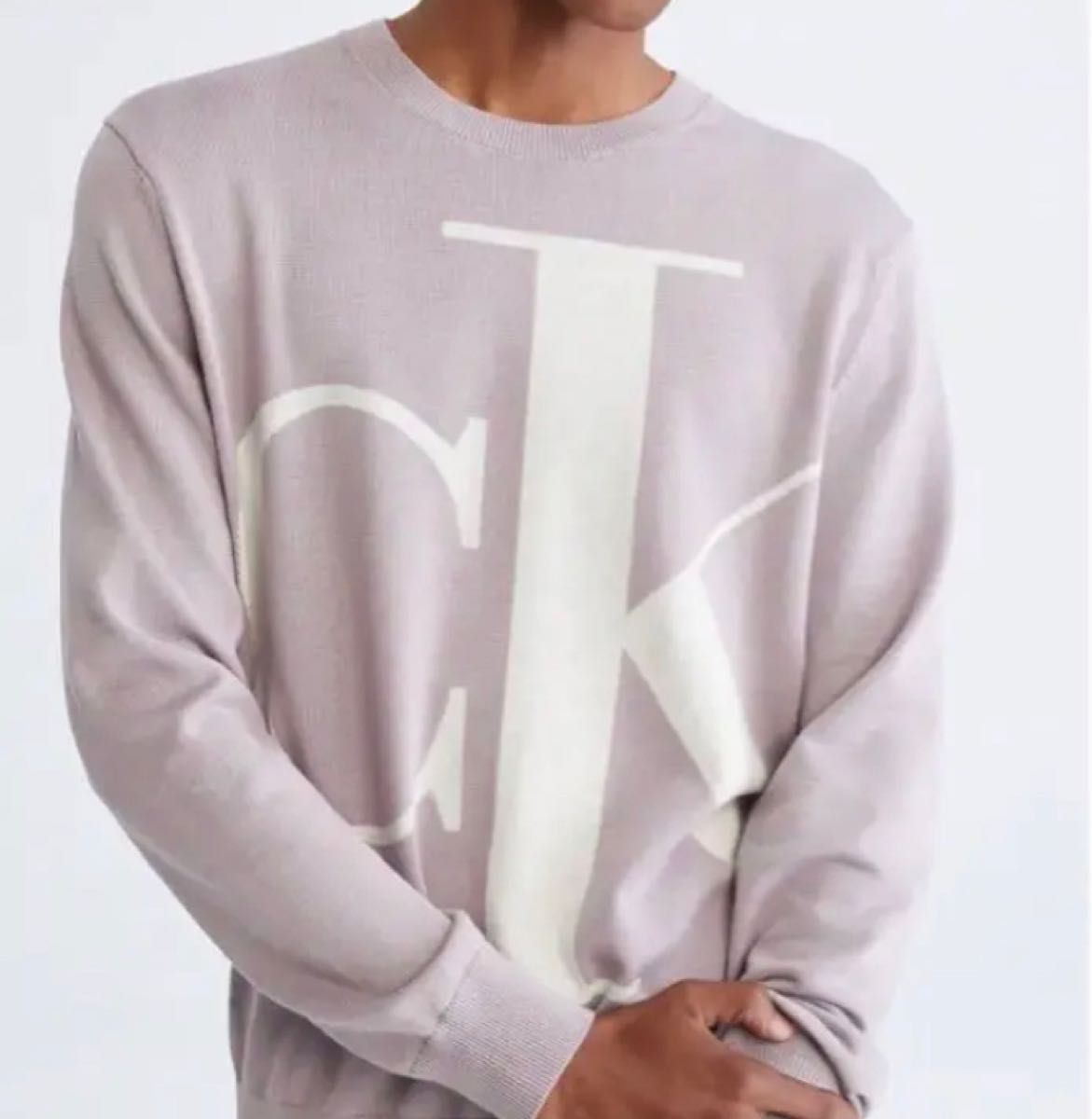 送料無料 新品 CALVIN KLEIN メンズ クルーネックセーター L 送料無料 新品 CALVIN KLEIN メンズ クルーネックセーター L