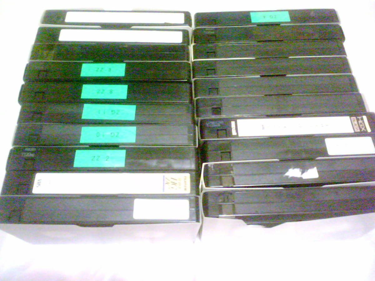 ★∇★中古 VHS ビデオテープ 録画済み 使用済み 再録画用 SONY maxellなど ６０本 B-02_画像1