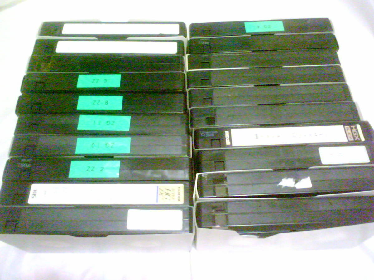 ★∇★中古 VHS ビデオテープ 録画済み 使用済み 再録画用 SONY maxellなど ６０本 B-02_画像2