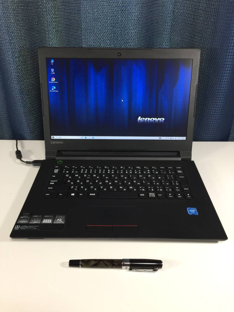 Lenovo V310・Intel Celeron 3855U・4GB・500GB・DVDRW・14インチ・HD・OS起動品。_画像1