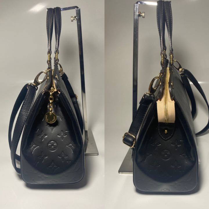 美品ルイヴィトン LOUIS VUITTON ヴェルニ 2way ブレアMM ハンドバッグ