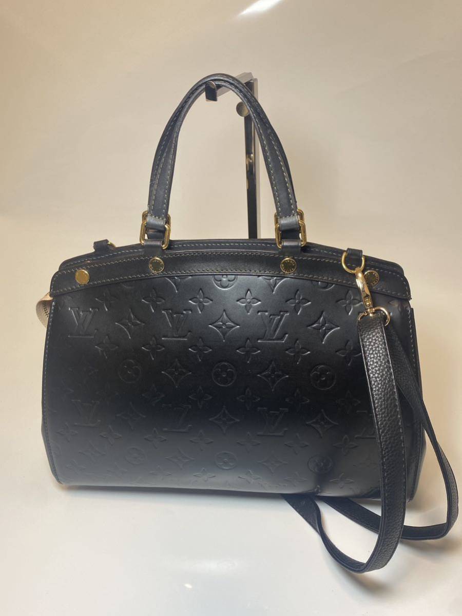 美品ルイヴィトン LOUIS VUITTON ヴェルニ 2way ブレアMM ハンドバッグ