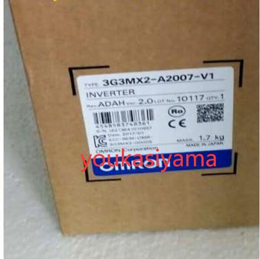 新品【東京発】OMRON/オムロン 　インバーター 3G3MX2-A2007-V1 0.75KW　 保証付き