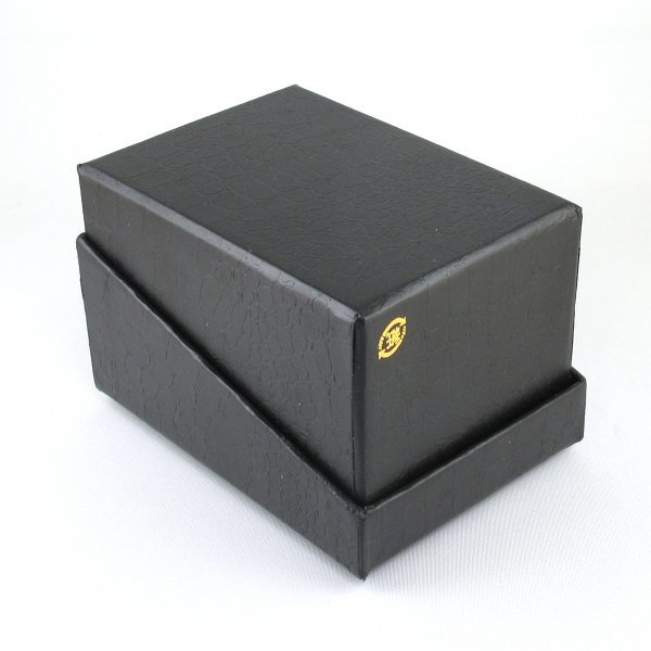 ore все AUREOLE* оригинальный рука кейс для часов чёрный цвет * box бумажный жесткий чехол коробка подушка есть * не продается * не использовался 