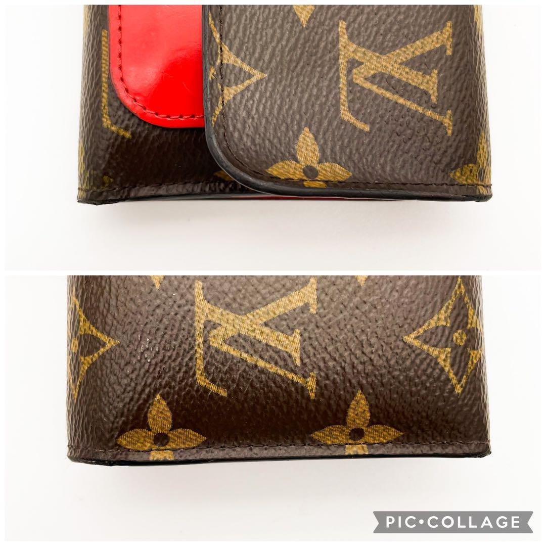モノグラム ポルトフォイユフラワー コンパクト 三つ折り財布