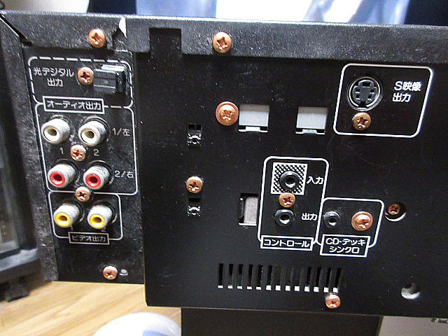 PIONEER パイオニア レーザーディスクプレーヤー CLD-313 S映像出力端子装備の画像4