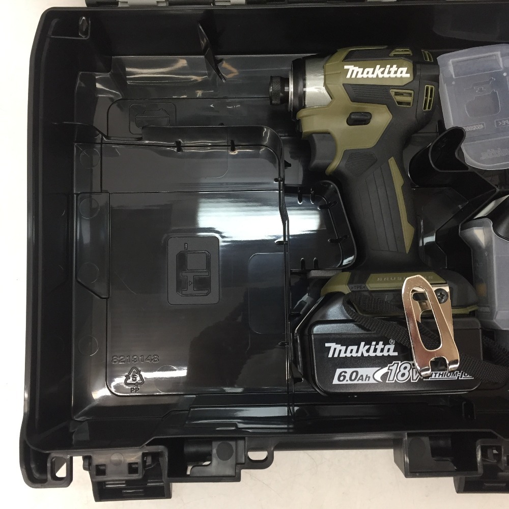 makita マキタ 18V 6.0Ah 充電式インパクトドライバ オリーブ 充電器