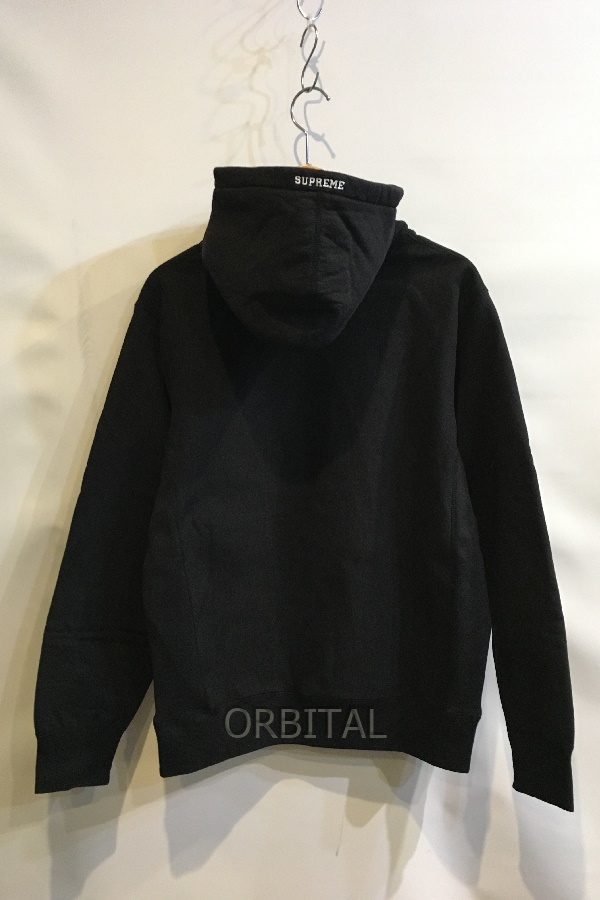 二子玉)Supreme シュプリーム S Logo Hooded Sweatshirt Sロゴフーデットシャツ ブラック 黒 メンズ M_画像9