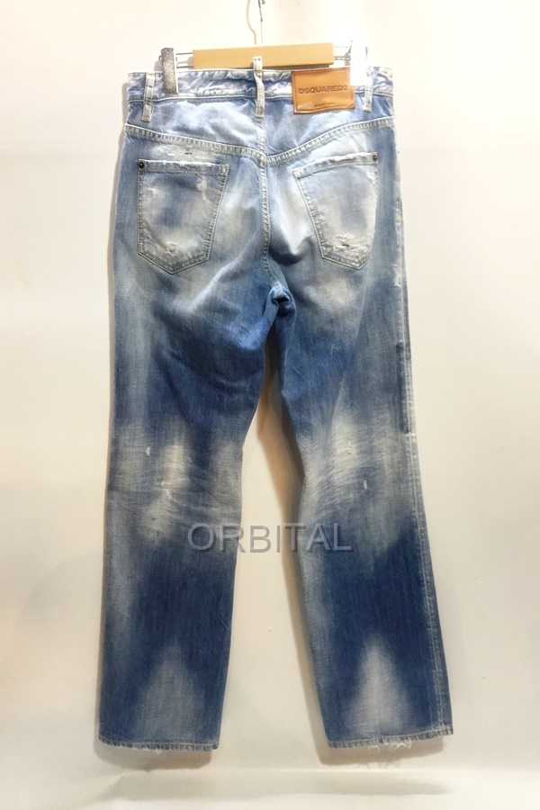 代官山)DSQUARED2 ディースクエアード 22SS LIGHT SHADOW WASH ROADIE